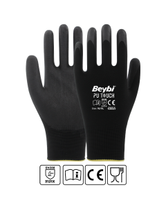 Beybi Pu Touch Poliüretan Kaplı Eldiven