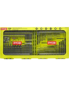 Ryobi RAKDD200 200parça Delme ve Vidalama Seti