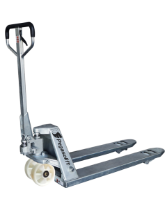 Sanica 2500kg Kapasiteli 2000mm Polyamid Tekerlekli Manuel Galvaniz Transpalet