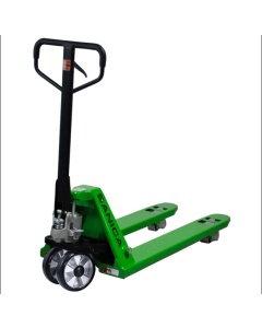 Sanica 2500kg Kapasiteli 800mm Kauçuk Tekerlekli Manuel Transpalet