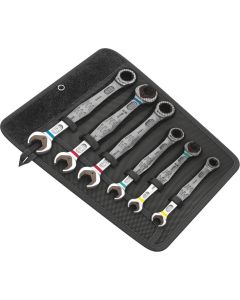Wera 6000/6002 Joker Cırcır Kombine Anahtar/Açık Ağız Anahtar Seti,