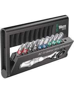 Wera Bit-Check 10 Zyklop Mini BiTorsion 1 Cırcır Seti